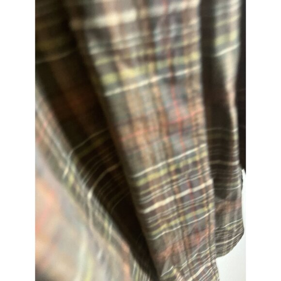 Ralph Lauren Classic Fit Fall Plaid Button Up Shirt Medium Vintage - Picture 8 of 14